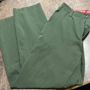 Under Armour Green 36x32 office/everyday/golf pants